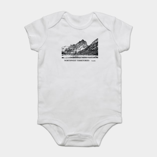 Northwest Territories Canada Baby Bodysuit by Lakeric